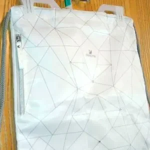 Swarovski | Bags | Swarovski Whitegray W6 Silver Studs Side  display picture 3